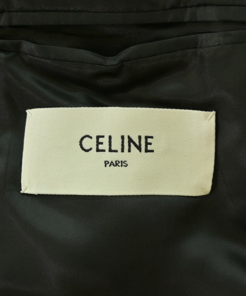 CELINE（セリーヌ）テーラードジャケット 黒 サイズ:46(M位) メンズ/2200715795040