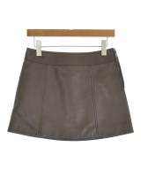 CELINE（セリーヌ）ミニスカート 茶 サイズ:36(XS位) レディース/2200715795101