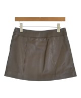 CELINE（セリーヌ）ミニスカート 茶 サイズ:36(XS位) レディース/2200715795101