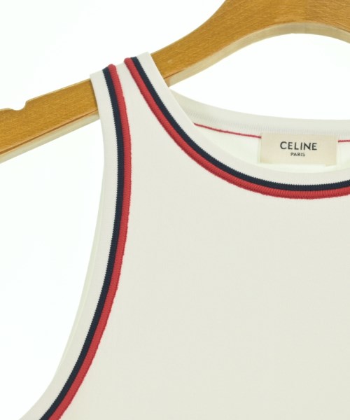 CELINE（セリーヌ）ワンピース 白 サイズ:M レディース/2200715795118