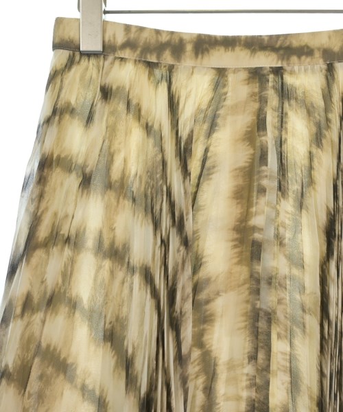CELINE（セリーヌ）ロング・マキシ丈スカート ベージュ サイズ:38(S位) レディース/2200715795125