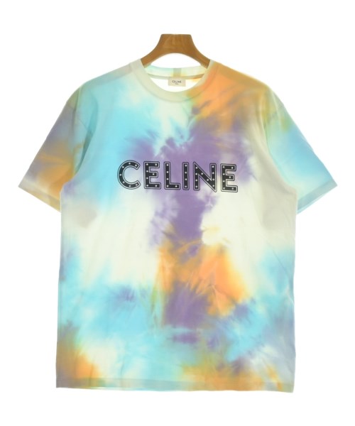 CELINE（セリーヌ）Tシャツ・カットソー 青 サイズ:M メンズ/2200715981016