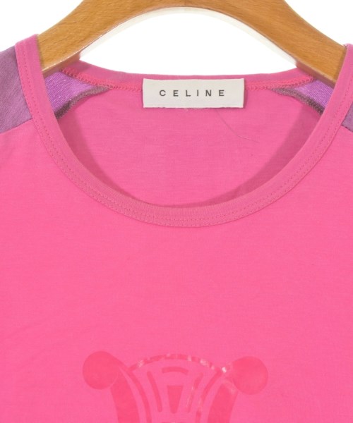 CELINE（セリーヌ）Tシャツ・カットソー ピンク サイズ:-(XS位) レディース/2200711955011