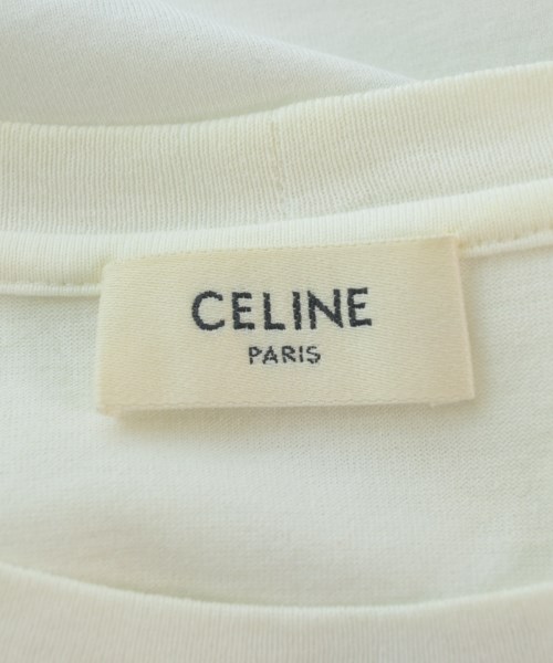 CELINE（セリーヌ）Tシャツ・カットソー 白 サイズ:M レディース/2200717048076