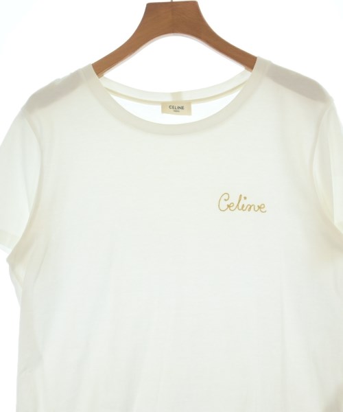 CELINE（セリーヌ）Tシャツ・カットソー 白 サイズ:M レディース/2200717048076
