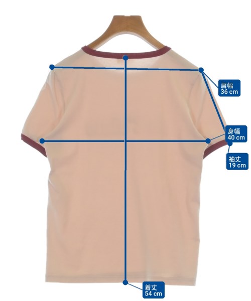 CELINE（セリーヌ）Tシャツ・カットソー ピンク サイズ:XS レディース/2200717056385