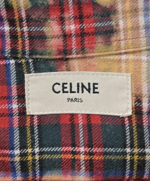CELINE（セリーヌ）カジュアルシャツ ベージュ サイズ:37(XS位) メンズ/2200717057092