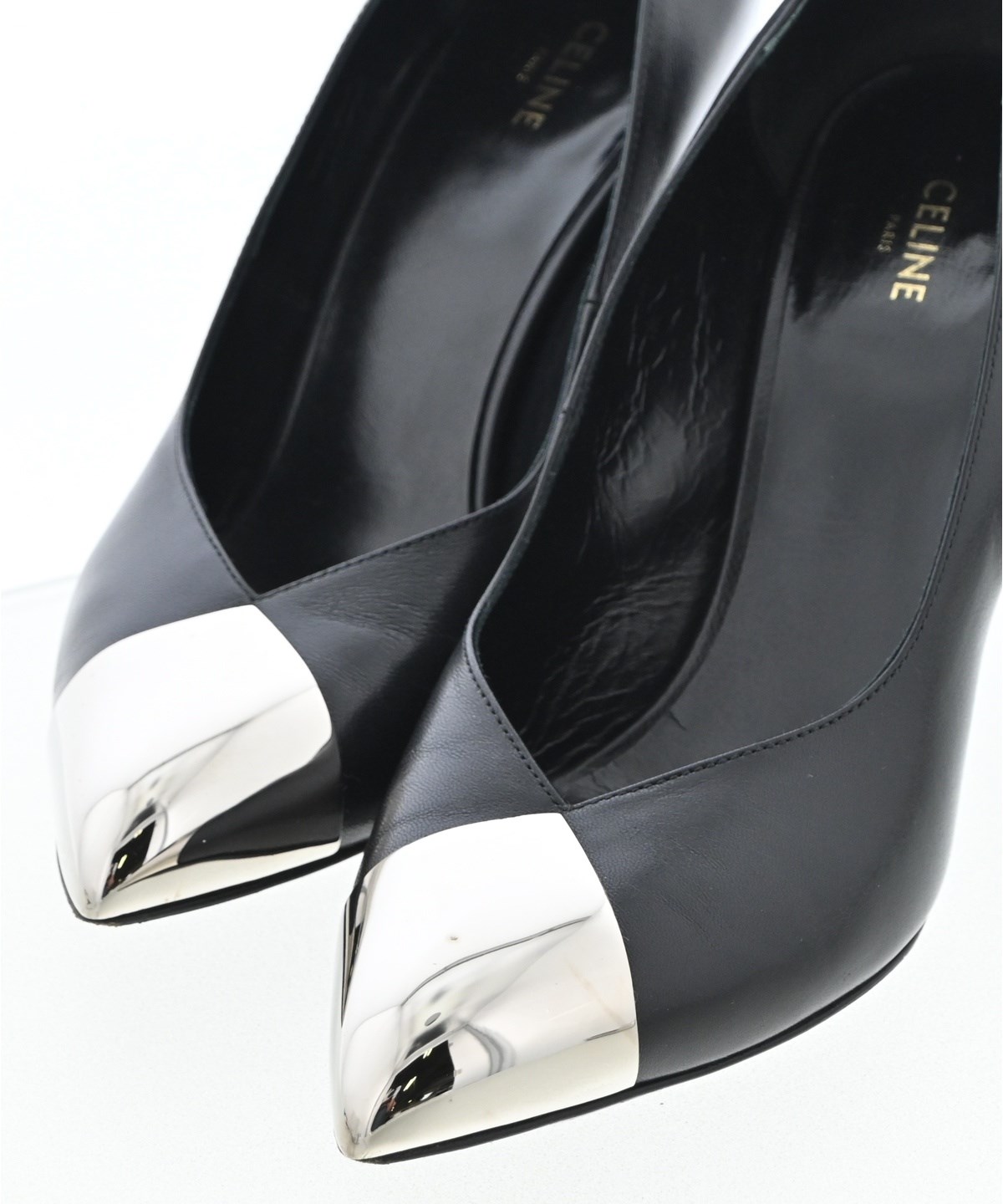 CELINE Pumps EU36 US5.5 Black detailed image 5