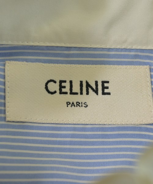 CELINE（セリーヌ）ブラウス 青 サイズ:42(M位) レディース/2200719302060