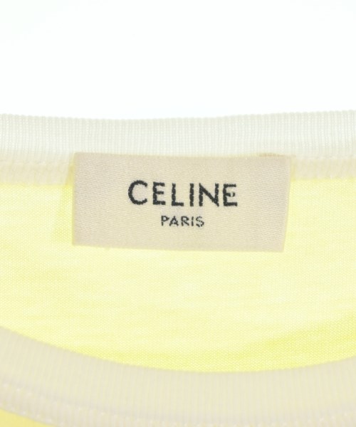 CELINE（セリーヌ）Tシャツ・カットソー 黄 サイズ:XS レディース/2200708795149