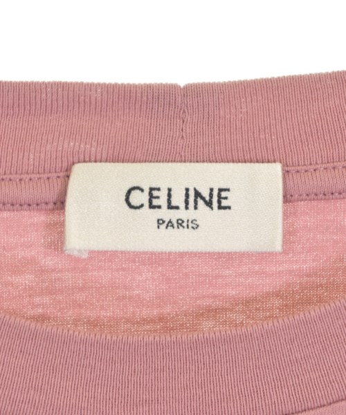 CELINE（セリーヌ）Tシャツ・カットソー ピンク サイズ:XS レディース/2200708795156