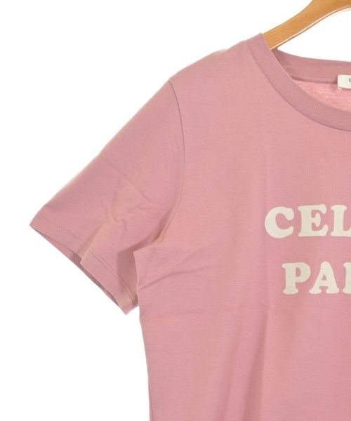 CELINE（セリーヌ）Tシャツ・カットソー ピンク サイズ:XS レディース/2200708795156