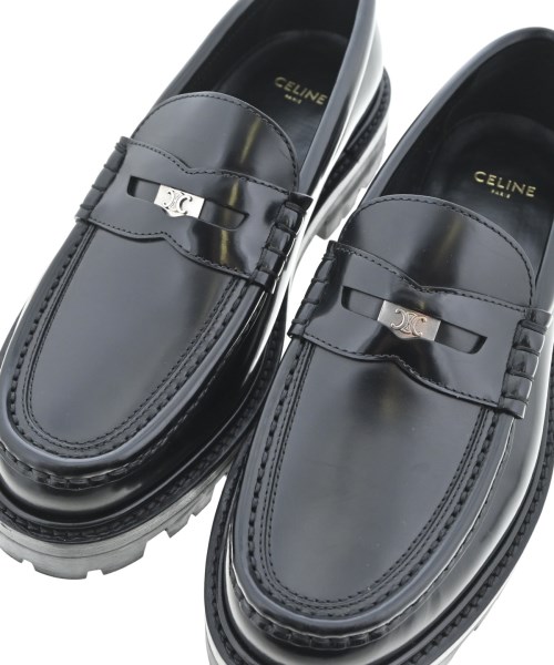 CELINE（セリーヌ）ドレスシューズ/ローファー 黒 サイズ:EU37 1/2(24cm位) レディース/2200714301020