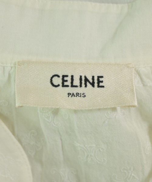 CELINE（セリーヌ）ブラウス 白 サイズ:36(XS位) レディース/2200719005237