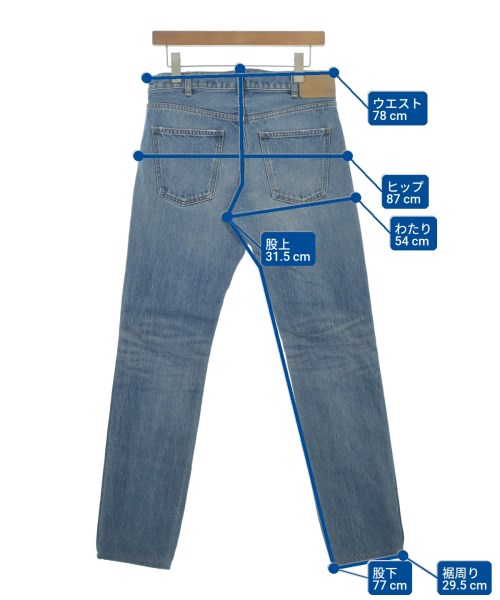 CELINE（セリーヌ）デニムパンツ 青 サイズ:29(S位) メンズ/2200645307054