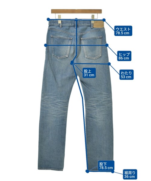 CELINE（セリーヌ）デニムパンツ 青 サイズ:28(S位) メンズ/2200645828016