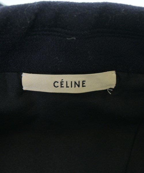 CELINE（セリーヌ）ピーコート 紺 サイズ:34(XS位) レディース/2200645550016