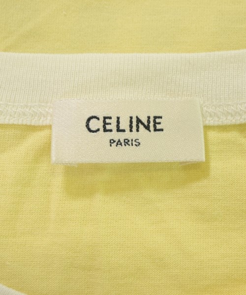 CELINE（セリーヌ）Tシャツ・カットソー 黄 サイズ:XS レディース/2200646048017