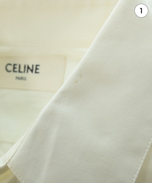 CELINE（セリーヌ）カジュアルシャツ 白 サイズ:36(XS位) レディース/2200646048048