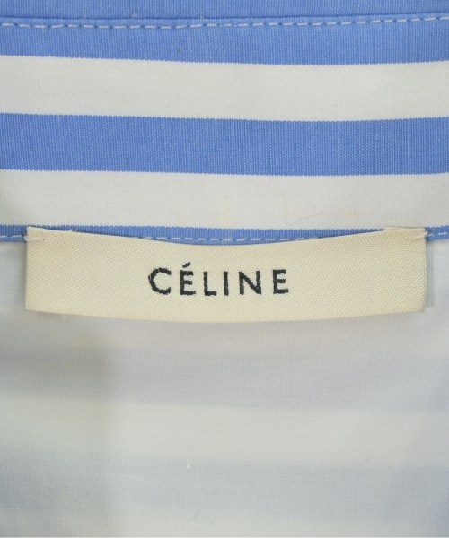 CELINE（セリーヌ）カジュアルシャツ 青 サイズ:36(XS位) レディース/2200646048055