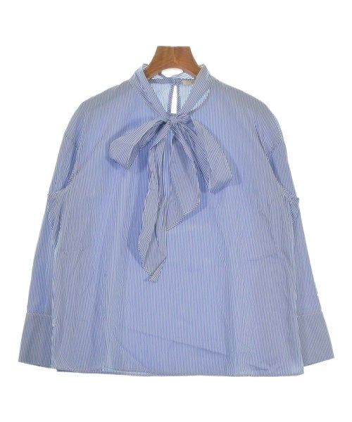 CELINE(セリーヌ)ブラウス 青 サイズ:38(S位)/2200646048079