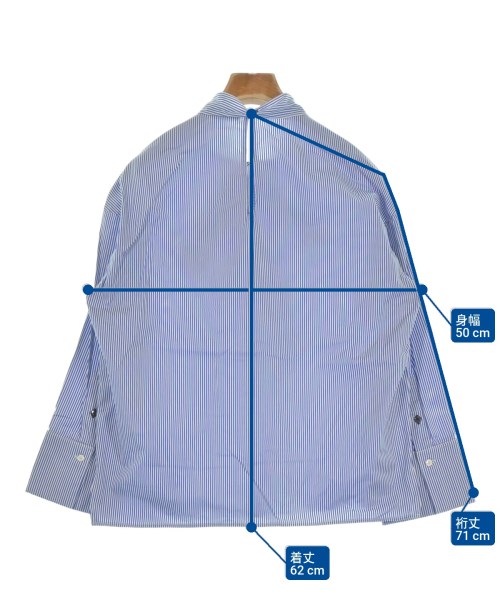 CELINE（セリーヌ）ブラウス 青 サイズ:38(S位) レディース/2200646048079