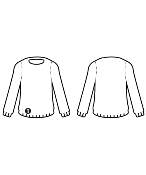 CELINE（セリーヌ）ニット・セーター 青 サイズ:M レディース/2200646048109