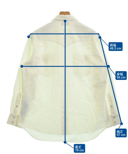 CELINE（セリーヌ）カジュアルシャツ 白 サイズ:S メンズ/2200646152189