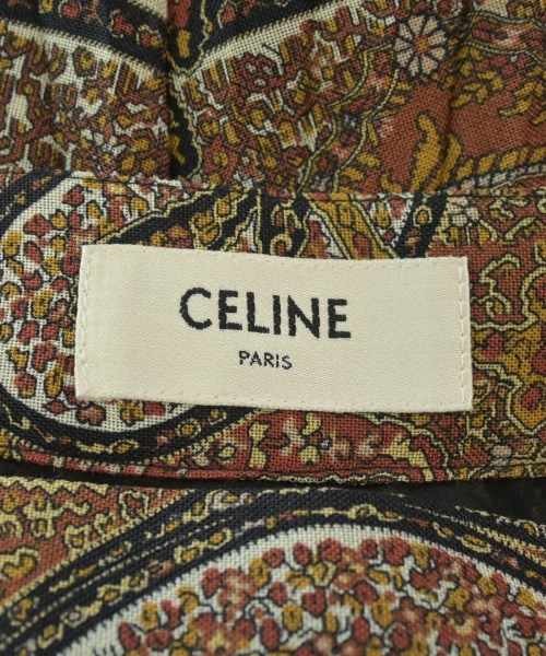 CELINE（セリーヌ）クロップドパンツ 茶 サイズ:38(S位) レディース/2200646819150