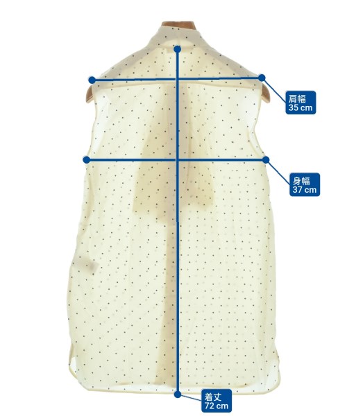 CELINE（セリーヌ）ブラウス 白 サイズ:36(XS位) レディース/2200646962078