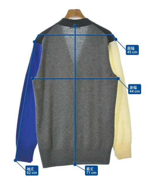 CELINE（セリーヌ）カーディガン グレー サイズ:XS レディース/2200647562048