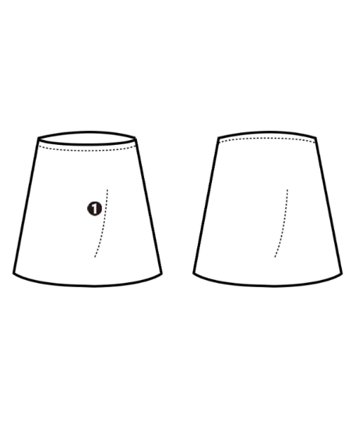 CELINE（セリーヌ）ひざ丈スカート 赤 サイズ:XS レディース/2200639802176