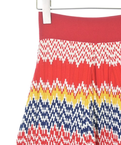 CELINE（セリーヌ）ひざ丈スカート 赤 サイズ:XS レディース/2200639802176