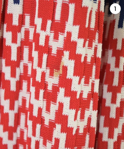 CELINE（セリーヌ）ひざ丈スカート 赤 サイズ:XS レディース/2200639802176