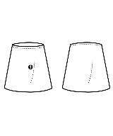 CELINE（セリーヌ）ひざ丈スカート 赤 サイズ:XS レディース/2200639802176