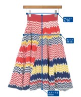 CELINE（セリーヌ）ひざ丈スカート 赤 サイズ:XS レディース/2200639802176