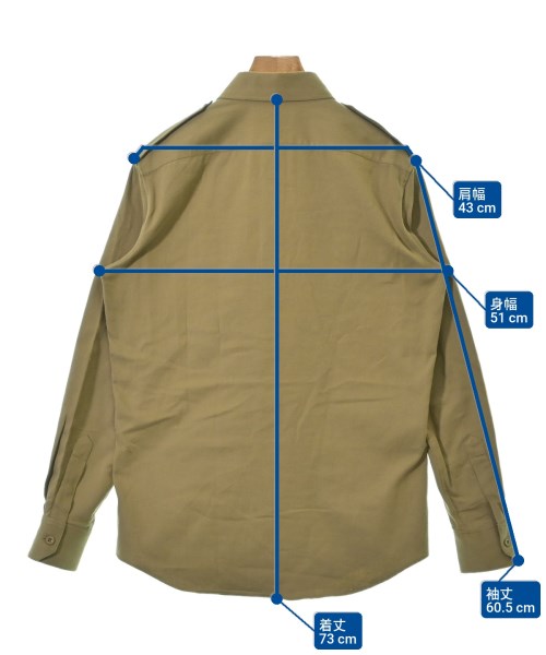 CELINE（セリーヌ）カジュアルシャツ ベージュ サイズ:XS レディース/2200647765043