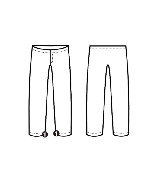 CELINE（セリーヌ）スラックス 青 サイズ:36(XS位) レディース/2200648075059