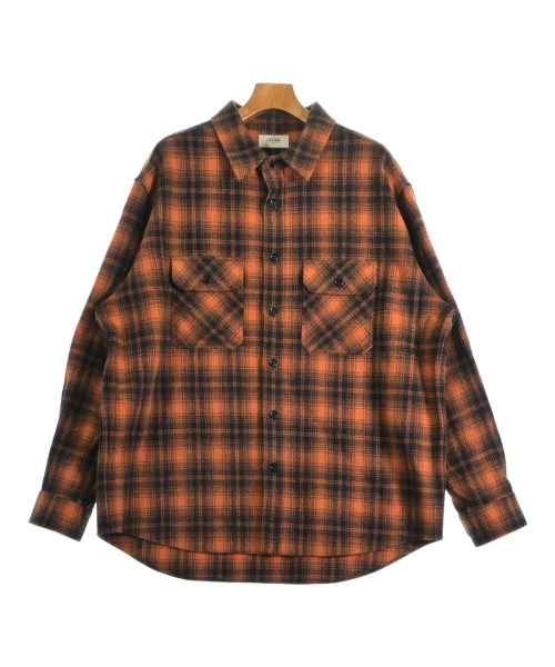 CELINE(セリーヌ)カジュアルシャツ オレンジ サイズ:43(XL位)/2200648368021