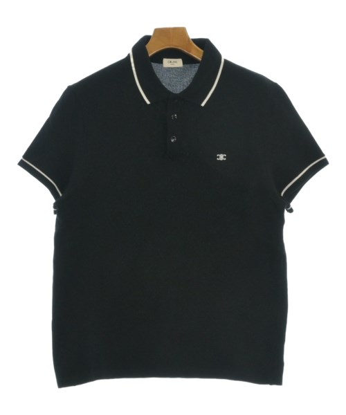 CELINE(セリーヌ)ポロシャツ 黒 サイズ:XL/2200648917014