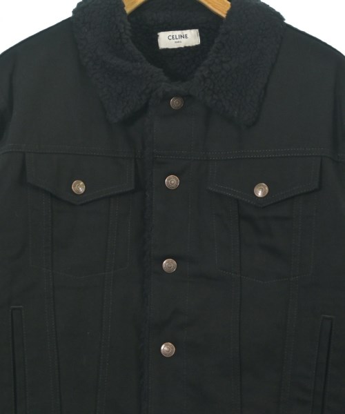 CELINE（セリーヌ）デニムジャケット 黒 サイズ:M メンズ/2200648940012