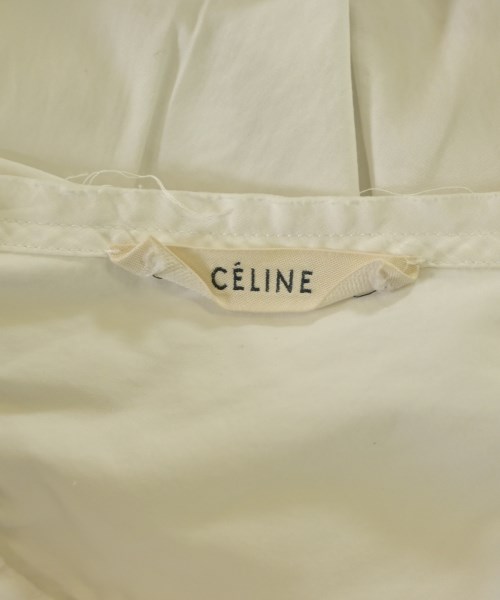 CELINE（セリーヌ）カジュアルシャツ 白 サイズ:38(S位) レディース/2200648265061