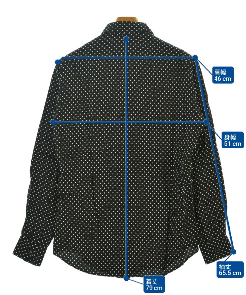 CELINE（セリーヌ）カジュアルシャツ 黒 サイズ:38(S位) メンズ/2200649379033