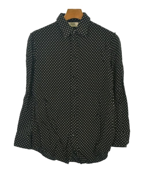 CELINE(セリーヌ)カジュアルシャツ 黒 サイズ:38(S位)/2200649379040