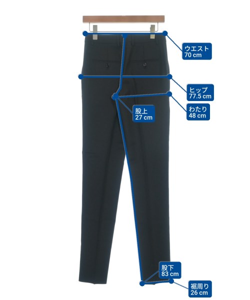 CELINE（セリーヌ）スラックス 黒 サイズ:44(S位) メンズ/2200649379064