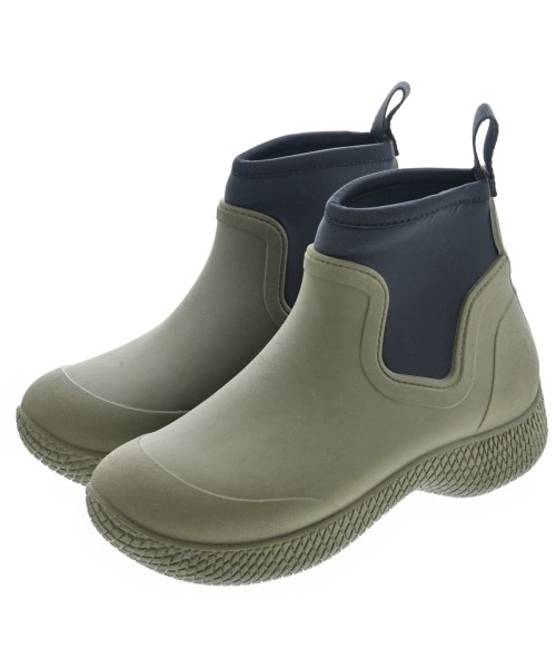 CELINE(セリーヌ)ブーツ カーキ サイズ:EU38(24.5cm位)/2200634815119