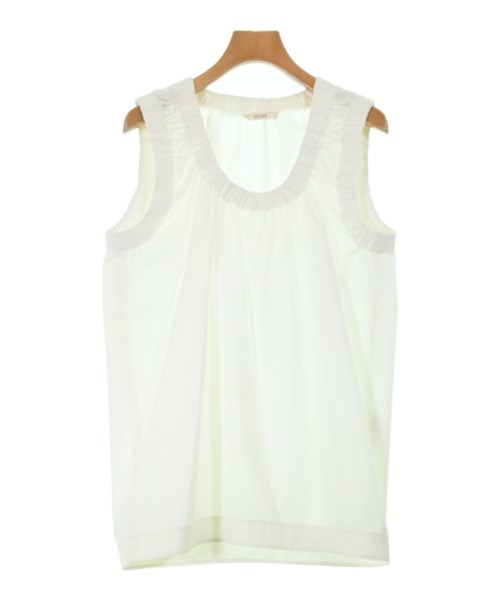 CELINE(セリーヌ)ブラウス 白 サイズ:34(XXS位)/2200640055622