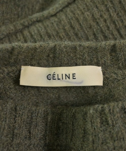 CELINE（セリーヌ）ニット・セーター 緑 サイズ:M レディース/2200651211024