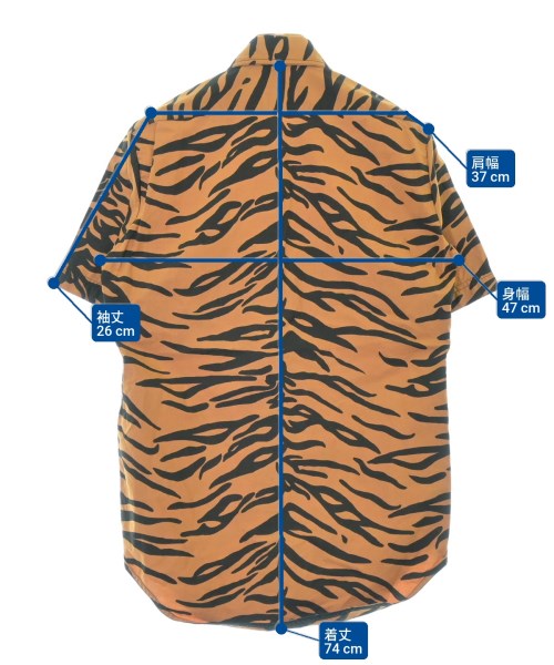 CELINE（セリーヌ）カジュアルシャツ 茶 サイズ:34(XXS位) レディース/2200651211192