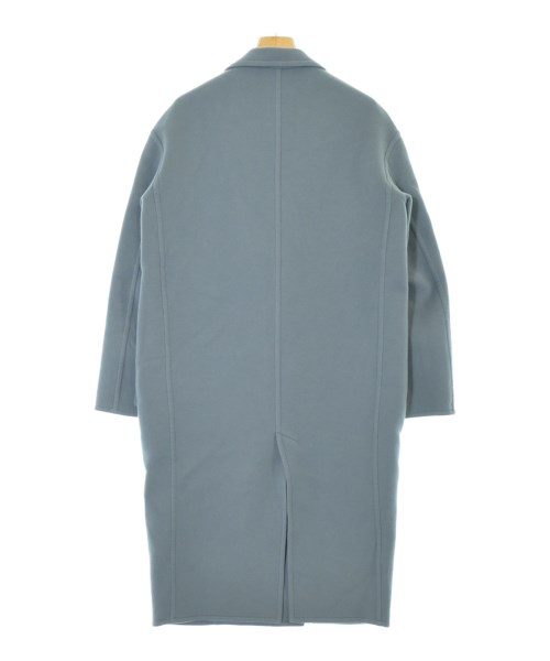 CELINE（セリーヌ）チェスターコート 青 サイズ:34(XXS位) レディース/2200644158046